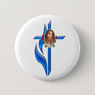 John 3:16 button