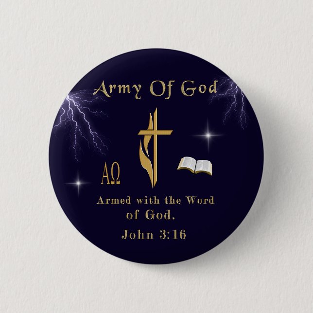 John 3:16 button (Vorderseite)