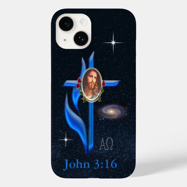 John 3:16 Case-Mate iPhone 14 hülle (Rückseite)