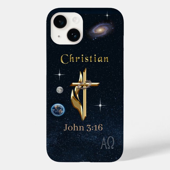 John 3:16 Case-Mate iPhone 14 hülle (Rückseite)