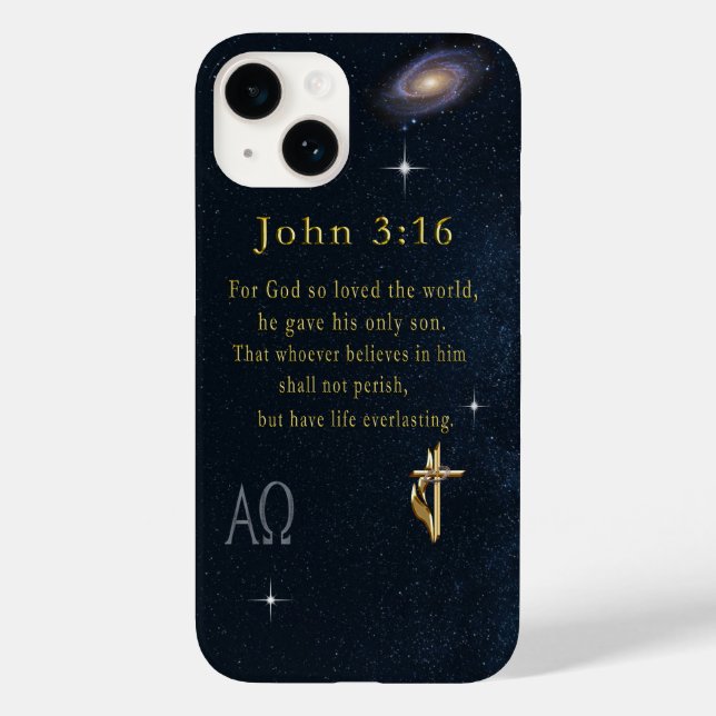 John 3:16 Case-Mate iPhone 14 hülle (Rückseite)