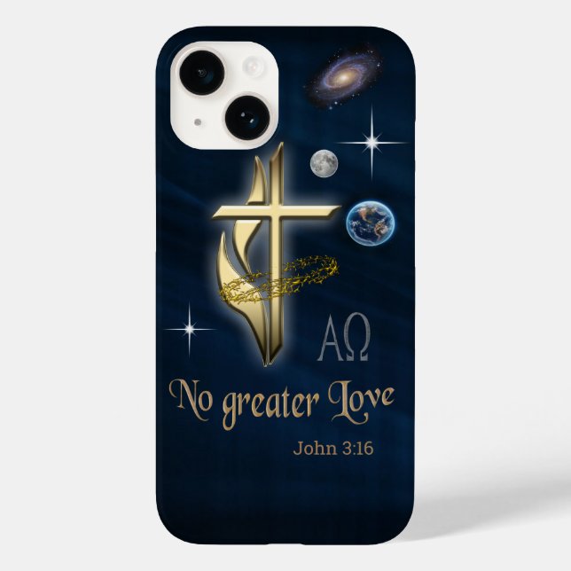 John 3:16 Case-Mate iPhone 14 hülle (Rückseite)