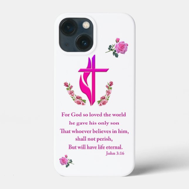 John 3:16 Case-Mate iPhone hülle (Rückseite)