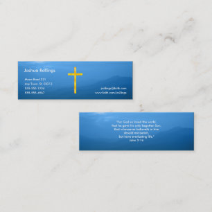 John-3:16 - christlich mini visitenkarte