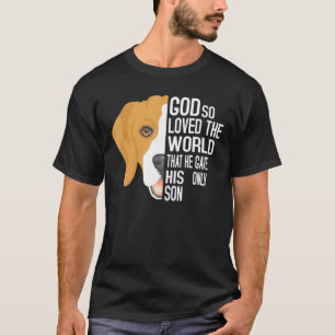 John 3 16 Christlicher Beagle Männer Frauen Kinde T-Shirt