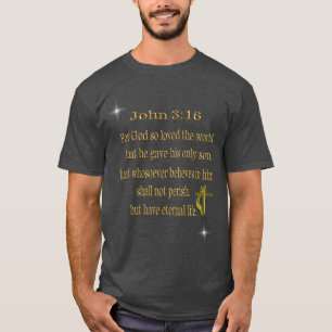 John 3:16 Christlicher T - Shirt