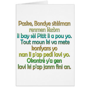 John 3:16 Créole haïtien