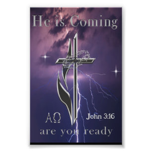 John 3:16 fotodruck