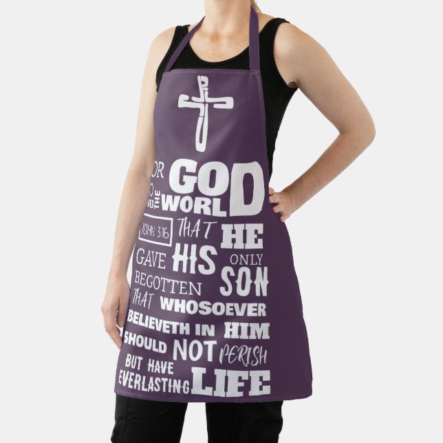 JOHN 3:16 FÜR GOTT SO LIEBTE DIE WELT SCHÜRZE (InSitu)