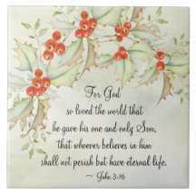 John 3:16 God so Loved the World