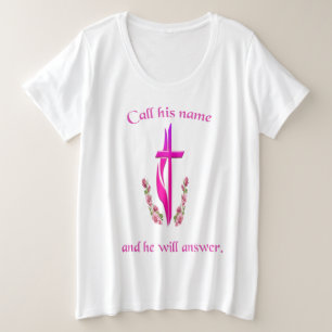 John 3:16 große größe T-Shirt