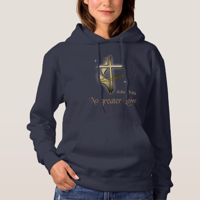 John 3:16 hoodie (Vorderseite)