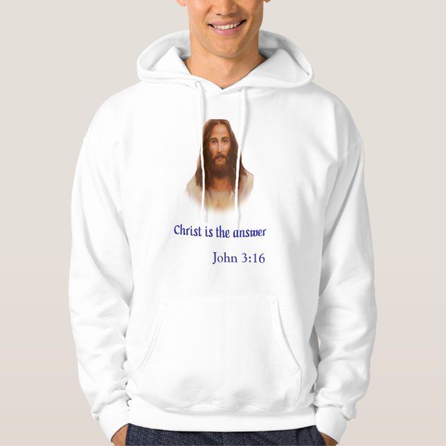 John 3:16 hoodie (Vorderseite)