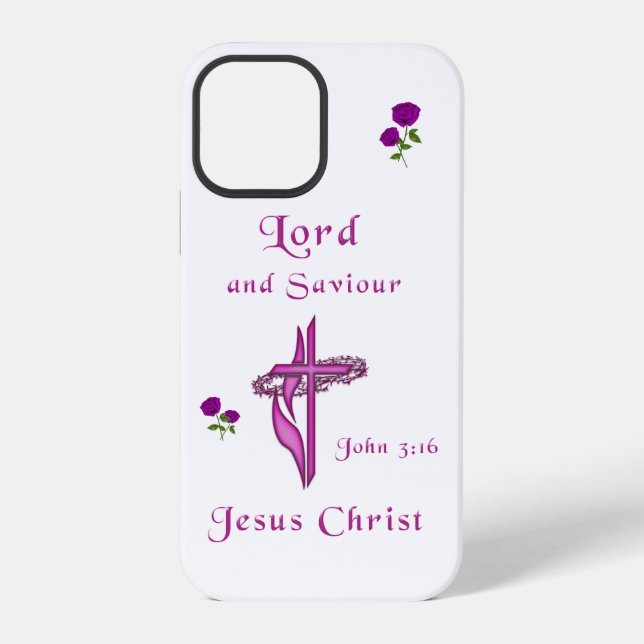 John 3:16 iPhone 12 pro hülle (Rückseite)