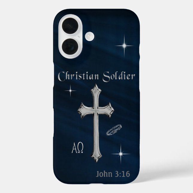 John 3:16 iPhone 16 hülle (Rückseite)