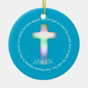 John-3:16 Keramik Ornament