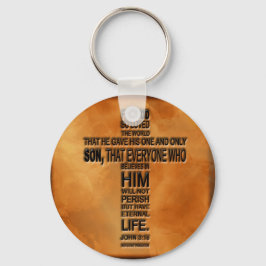 John 3:16 Keychain Schlüsselanhänger