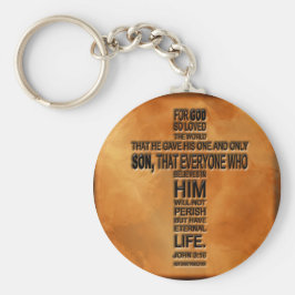 John 3:16 Keychain Schlüsselanhänger