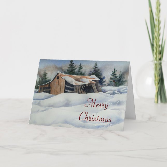 John 3:16 KJV Weihnachtskarte Feiertagskarte (Vorderseite)