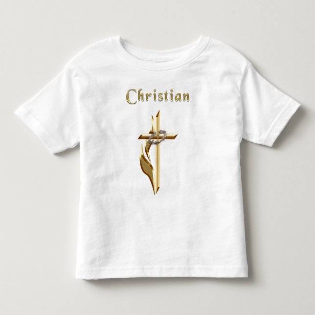 John 3:16 kleinkind t-shirt (Vorderseite)