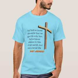 John 3:16 Kreuz T-Shirt
