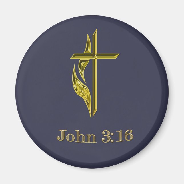 John 3:16 magnet (Vorne)