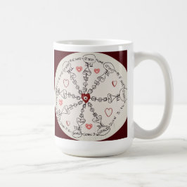 John-3:16 Mandala-Kaffee-Tasse Kaffeetasse