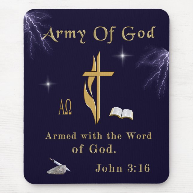 John 3:16 mousepad (Vorne)