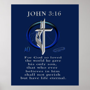 John 3:16 poster