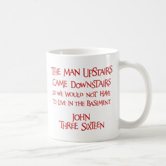 John-3:16, rot kaffeetasse