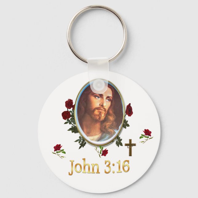 John 3:16 schlüsselanhänger (Vorderseite)