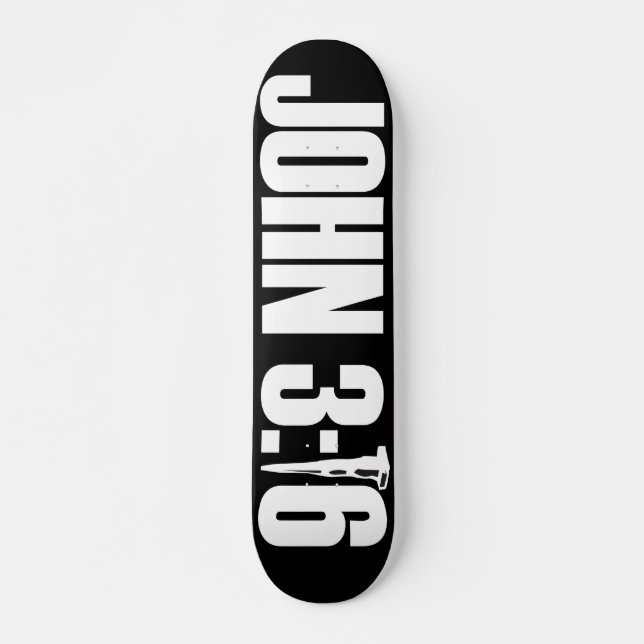 John-3:16 Skateboard (Vorne)