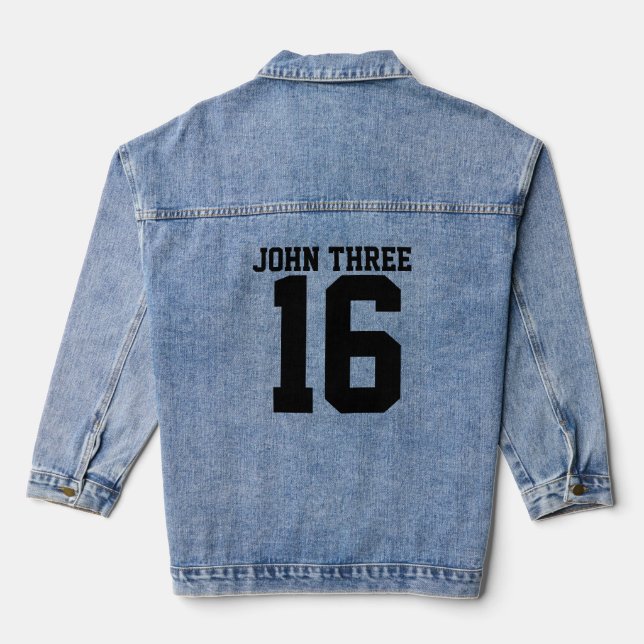 John 3:16 Sport Jersey Christian (Verso)