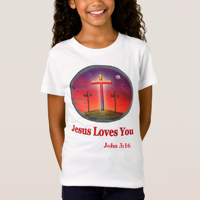 John 3:16 T-Shirt (Vorderseite)