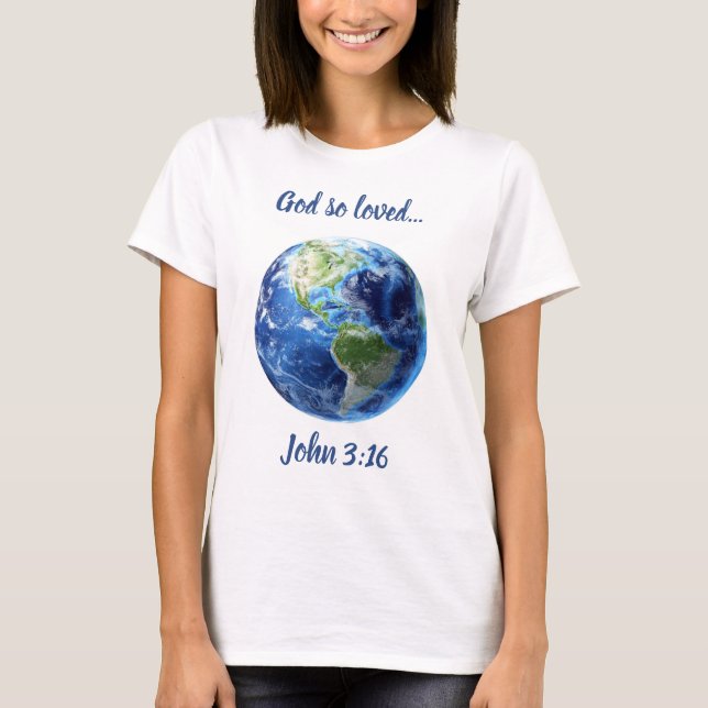 John 3:16 T - Shirt (Vorderseite)