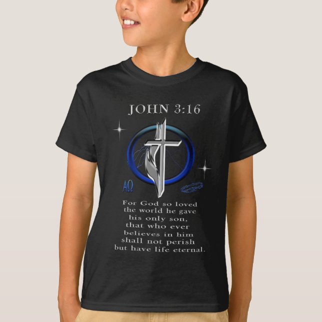 John 3:16 T-Shirt (Vorderseite)