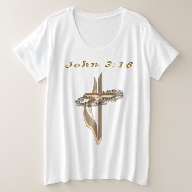 John 3:16 T - Shirt (Design vorne)