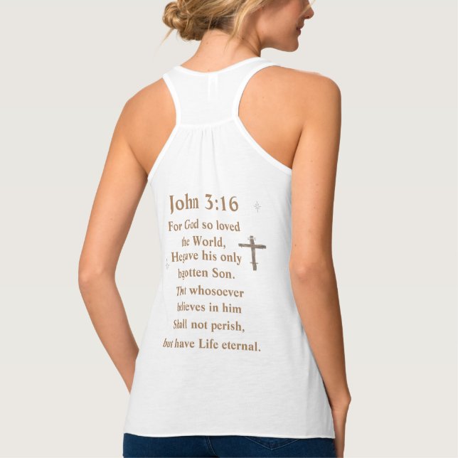 John 3:16 tank top (Rückseite)