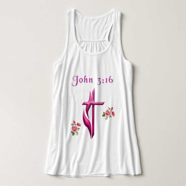 John 3:16 tank top (Design Vorderseite)