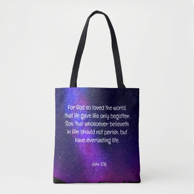 John 3:16 tasche (Vorderseite)