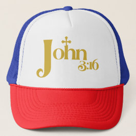 John 3:16 truckerkappe