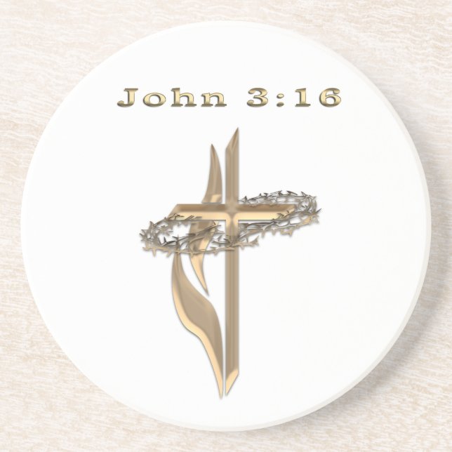 John 3:16 untersetzer (Vorne)