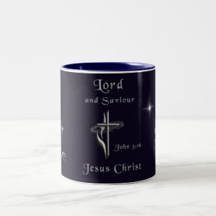 John 3:16 zweifarbige tasse