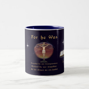 John 3:16 zweifarbige tasse