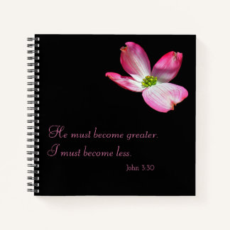 John 3:30 Journal-Notebook Notizbuch