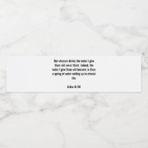 John 4:14 Wasserzeichen