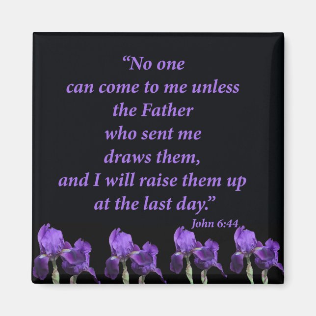 John 6:44 magnet (Vorne)