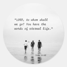 John 6:68 LORD, zu wem sollen wir gehen? Bibelvers