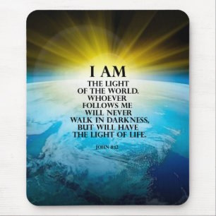 John 8:12 mousepad