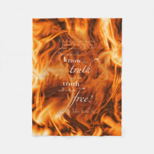 John-8:31 - 32 fleecedecke